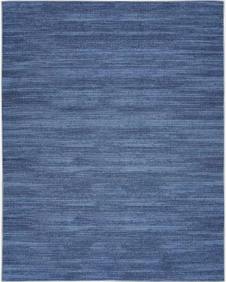 Nourison Washables NWB03 Blue Area Rug