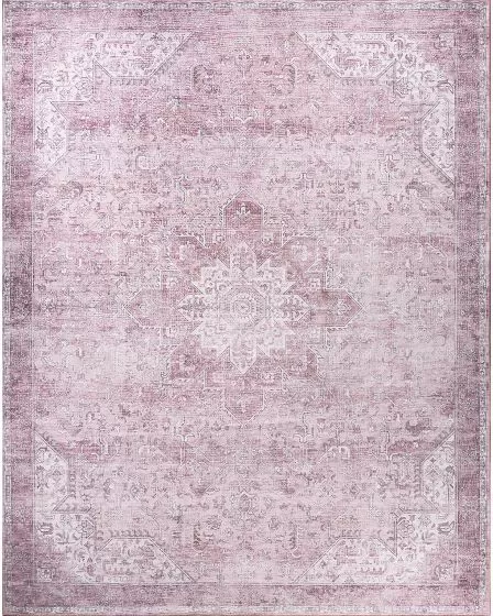 Nourison Washables NWB15 Pink Area Rug
