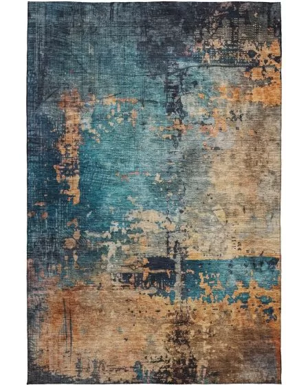 Nouveau NV14 Teal 10'x14' Area Rug