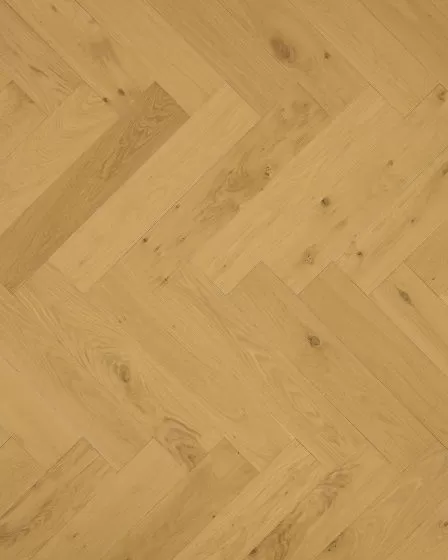 Noble's Way Herringbone San Antone White Oak Hardwood