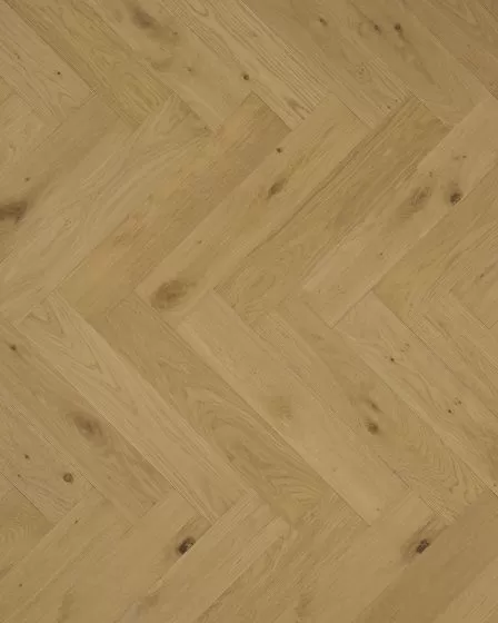 Noble's Way Herringbone Osage White Oak Hardwood