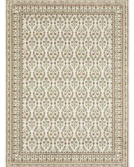 Andorra 3717A Ivory 1'10"x3'2" Area Rug
