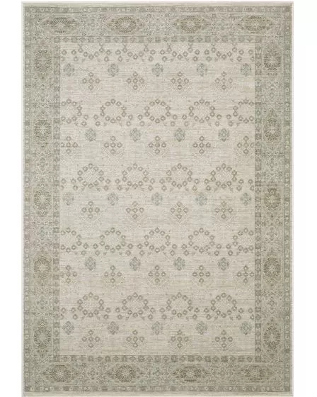 Keaton KEA04 Beige 3'3"x5' Area Rug