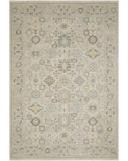 Keaton KEA06 Beige 3'3"x5' Area Rug
