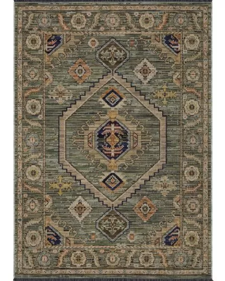 Legacy LGY12 Green/Multi Area Rug