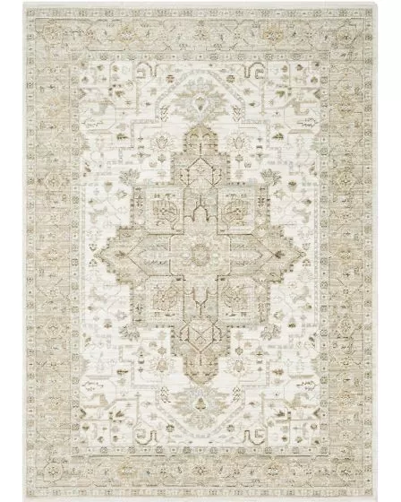Lola LLA01 Beige 2'7"x7'7" Runner Rug