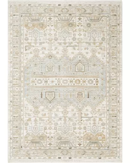Lola LLA08 Blue 2'7"x7'7" Runner Rug