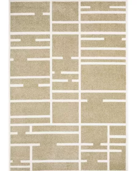 Quinn QUI04 Beige 2'x7' Runner Rug