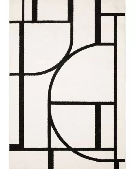 Quinn QUI06 Ivory 2'x7' Runner Rug