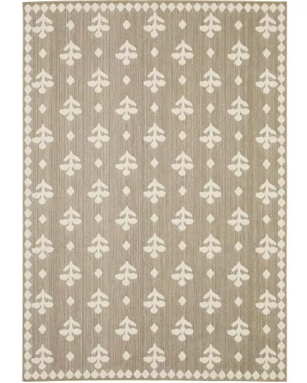 Zarina ZAR02 Beige/Ivory Area Rug