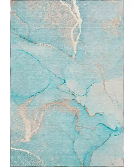 Odyssey OY7 Teal Area Rug