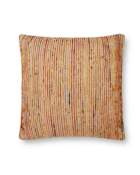 P0242 Rust/Multi 22"x22" Pillow
