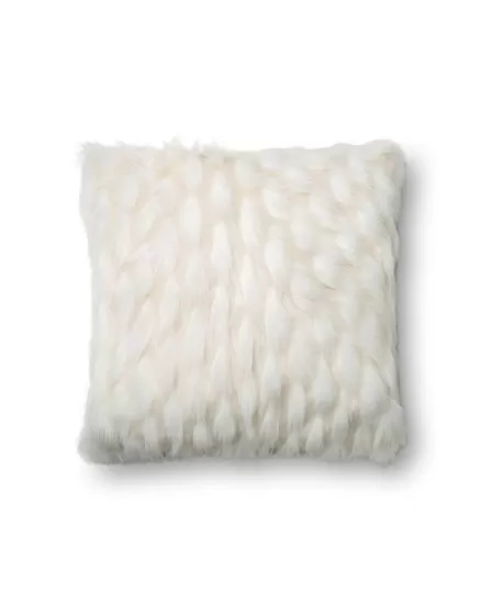 P0265 White 22"x22" Pillow
