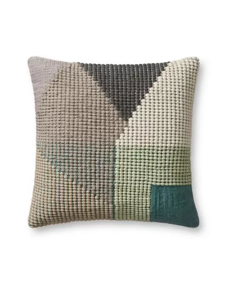 P0504 Teal/Multi 22"x22" Pillow
