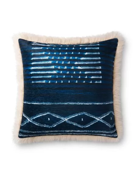 P0786 Multi/Ivory 22"x22" Pillow