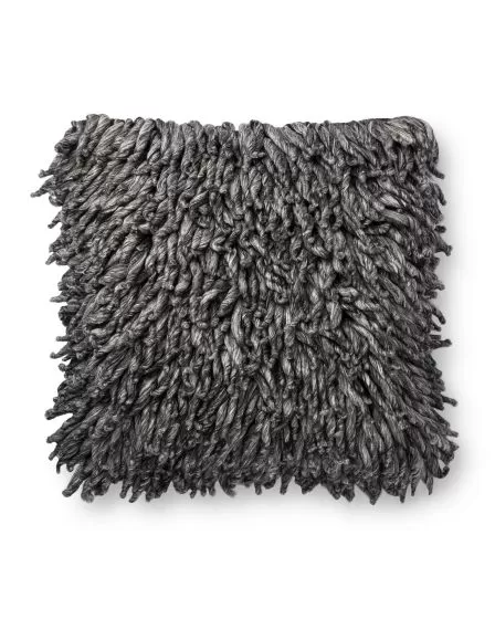 P0802 Charcoal 22"x22" Pillow