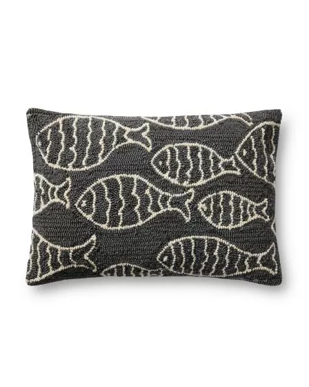 P0908 Grey 16"x26" Pillow
