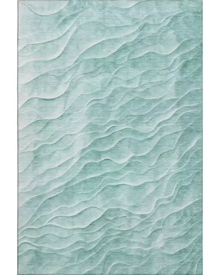 Pacifica PA1 Aqua 10'x14' Area Rug