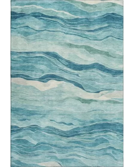 Pacifica PA6 Turquoise 10'x14' Area Rug
