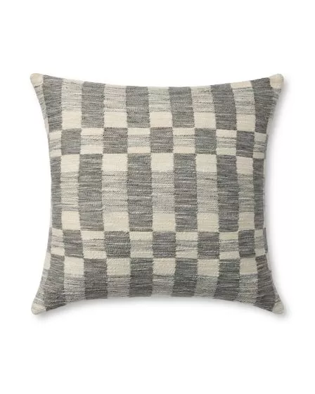 Adams PAL0049 Charcoal/Ivory 18" Pillow
