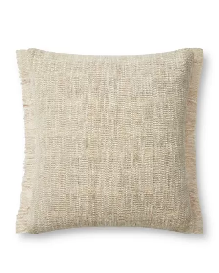 Bella PAR0008 Sand/Natural 18''x18'' Pillow