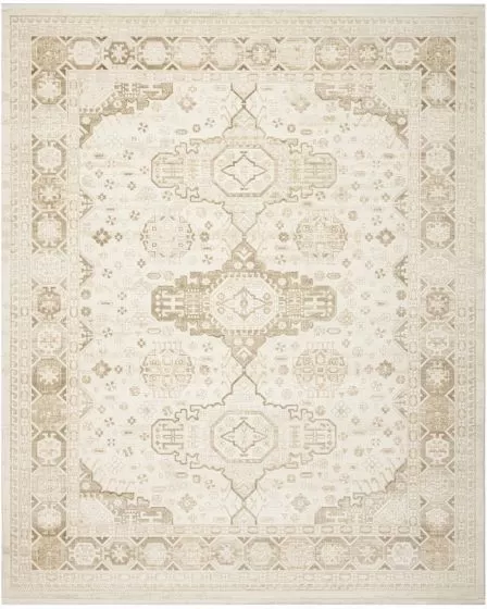 Pardis PRD05 Ivory Beige 4'x6' Area Rug