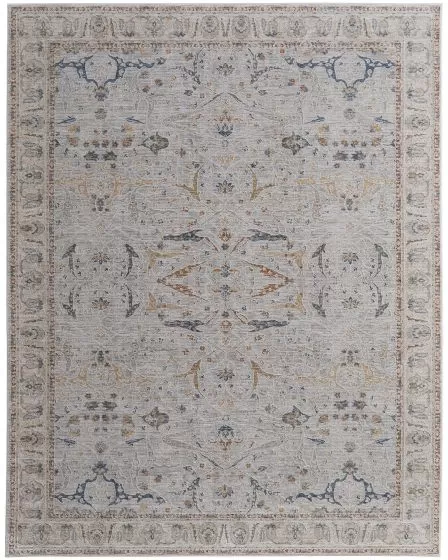 Pasha 39M4F Ivory/Blue/Taupe Rug