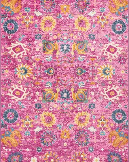 Passion PSN01 Fuchsia Area Rug