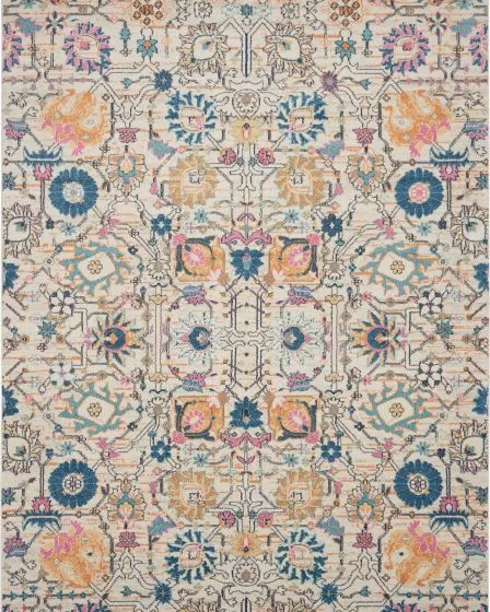 Passion PSN01 Ivory/Multi Area Rug