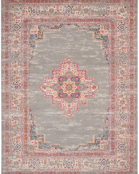 Passion PSN03 Grey Area Rug