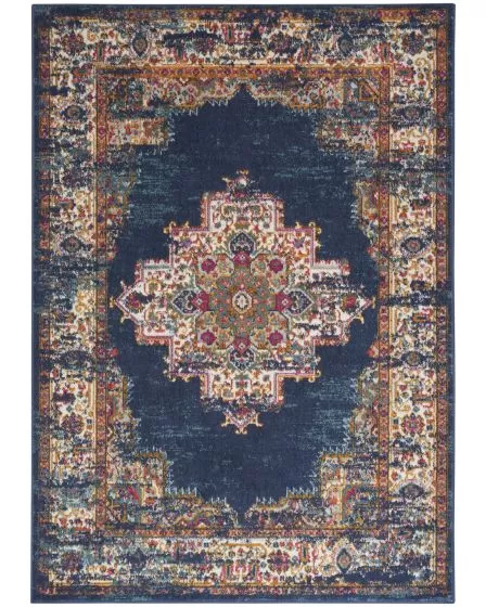 Passion PSN03 Navy Area Rug