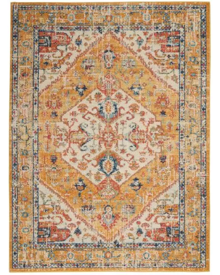 Passion PSN23 Ivory/Yellow Area Rug