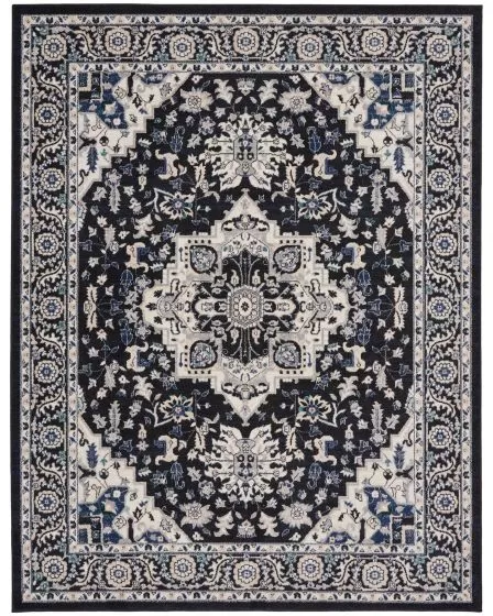 Passion PSN33 Black Ivory Area Rug