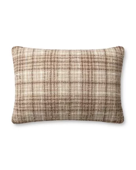 PCJ0014 Brown/Ivory 16"x26" Pillow