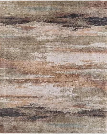 Pearson 39SBF Green/Ivory/Brown Area Rug