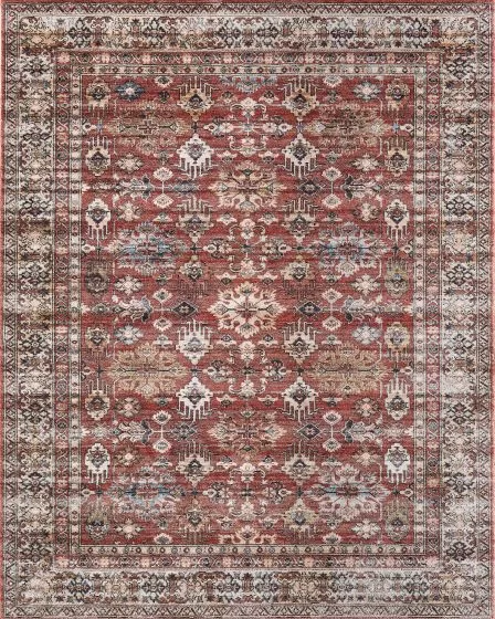Pearson 39SKF Red/Tan/Blue Area Rug