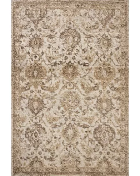 Percival PCV-01 Ivory/Natural 2'3"x3'9" Area Rug