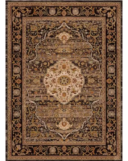 Spice Market Petra Charcoal 9'6"x12'11" Area Rug
