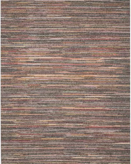 Plateau PAE01 Grey/Flame Area Rug