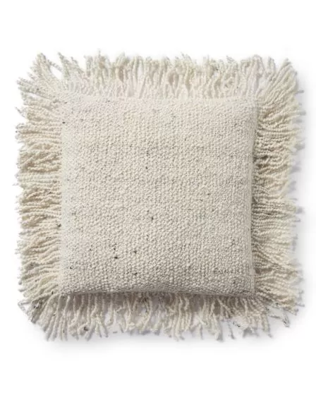 PLL0033 Ivory 18"x18" Pillow