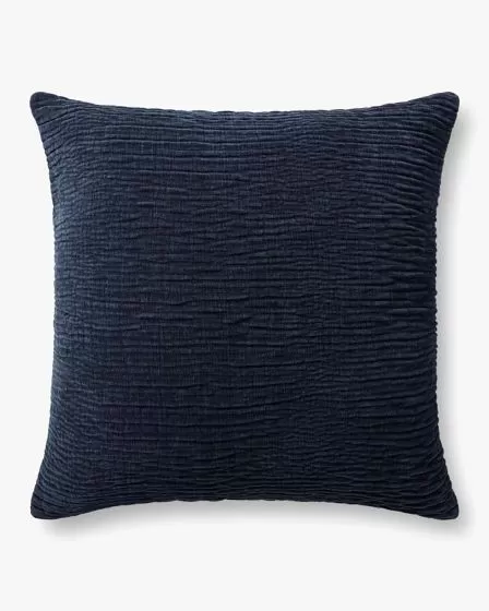 PLL0097 Navy 22" x 22" Pillow