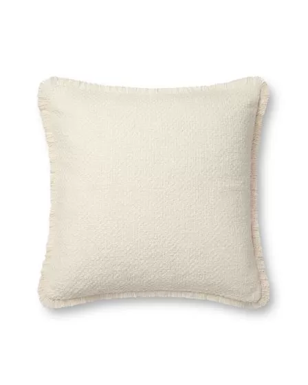 PLL0121 Ivory 22"x22" Pillow