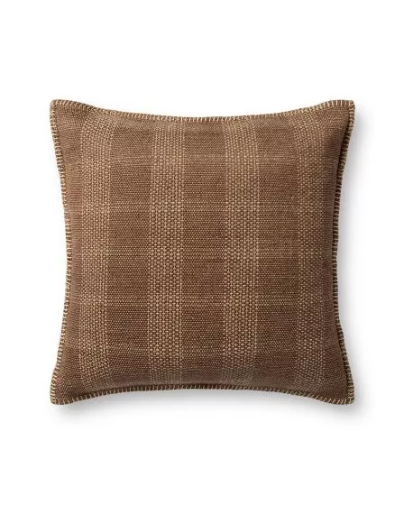 PLL0132 Brown/Tan 20"x20" Pillow