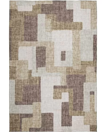 Portico PO3 Brown 10'x14' Area Rug