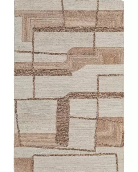 Pollock 8954F Ivory/Brown/Tan Rug