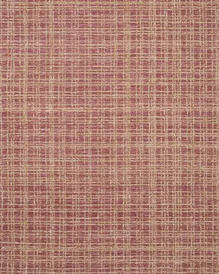 Polly POL-03 Berry/Natural Area Rug