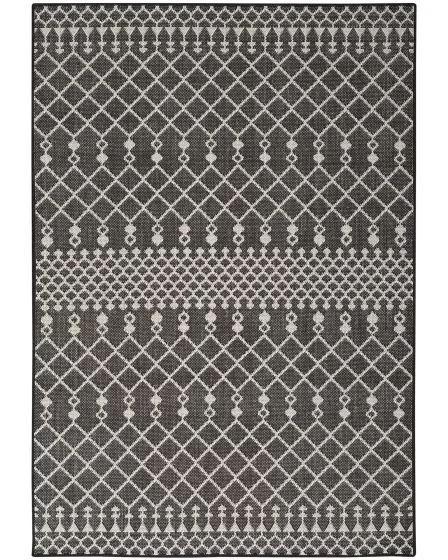 Positano POS02 Black Area Rug