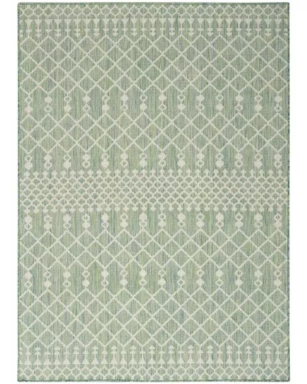 Positano POS02 Blue Green Area Rug