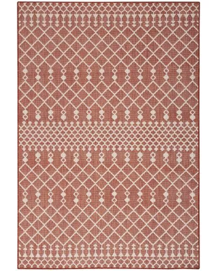 Positano POS02 Terracotta Area Rug