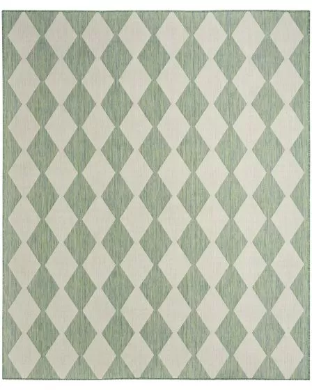 Positano POS04 Blue Green Area Rug